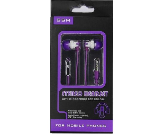 Vivanco headset HS 100 PU, purple (31432) Aудио-видео