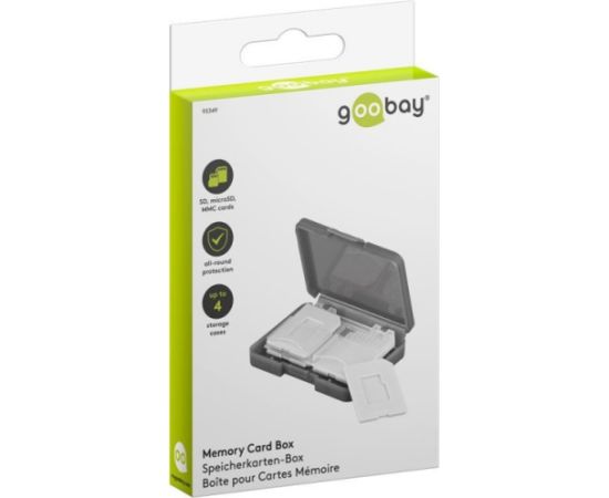 Goobay memory card box Aудио-видео
