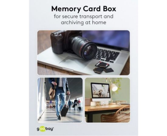 Goobay memory card box Aудио-видео