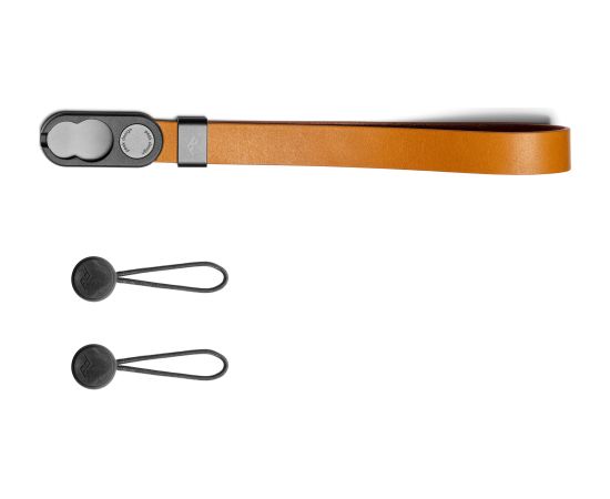 Peak Design wrist strap Cuff Leather, amber Foto - Video somas