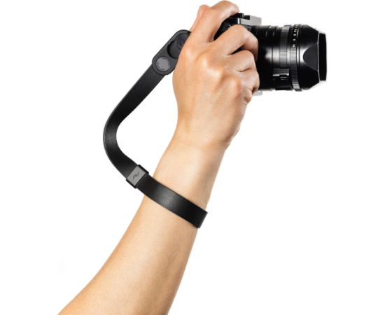 Peak Design wrist strap Cuff Leather, black Foto - Video somas