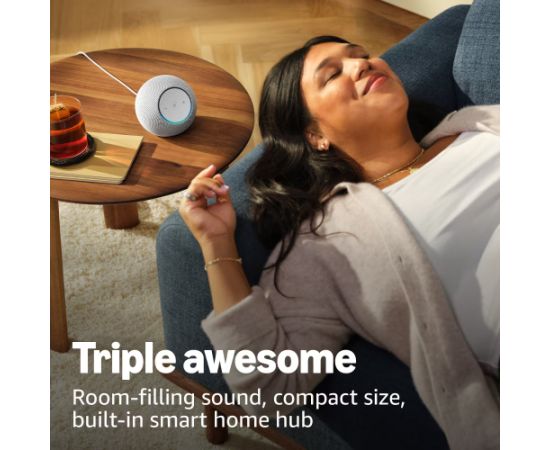 Amazon smart speaker Echo Dot Max (2025), white Jaunumi - Audio-Video