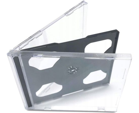 Platinet Omega CD box Jewel for 2 CD, black Aудио-видео