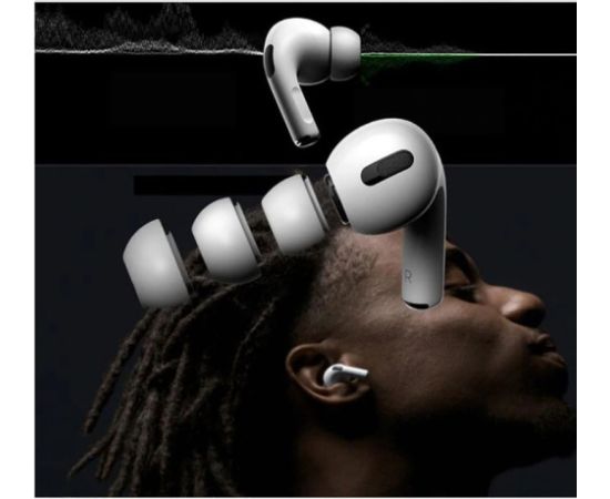 Tech-Protect ear tips AirPods Pro 3, white Aудио-видео