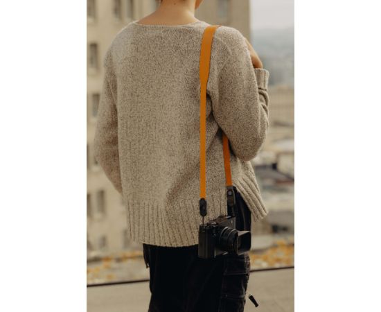 Peak Design camera strap Form Leather Standard, amber Foto - Video somas