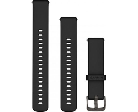 Garmin watch strap Quick Release Silicone 18mm, black Jaunumi - Viedierices