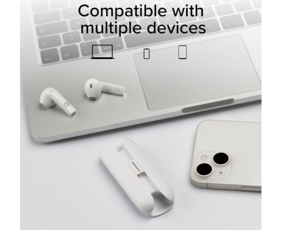 SBS wireless earbuds Nu Blade TWS, white Aудио-видео