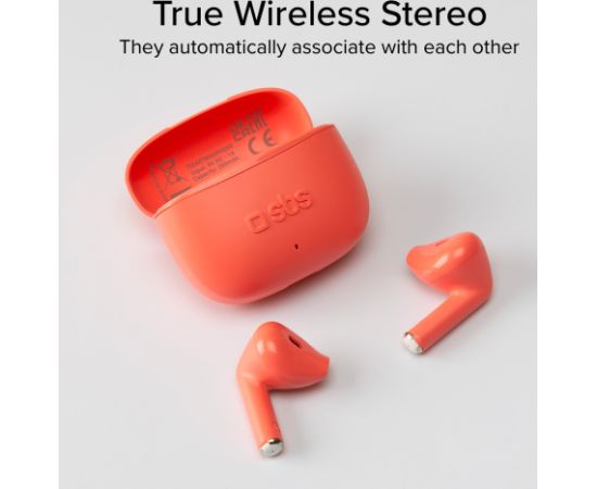 SBS wireless earbuds Go Pods TWS, red Jaunumi - Audio-Video