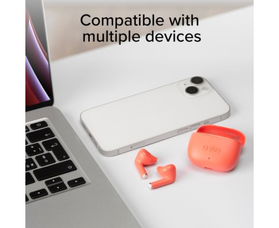SBS wireless earbuds Go Pods TWS, red Jaunumi - Audio-Video