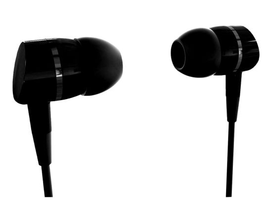 Vivanco earphones Solidsound, black Aудио-видео