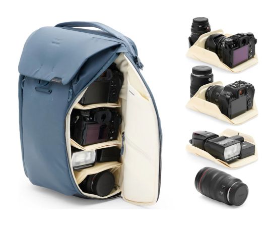 Peak Design Everyday Backpack 20L, ocean Foto - Video somas