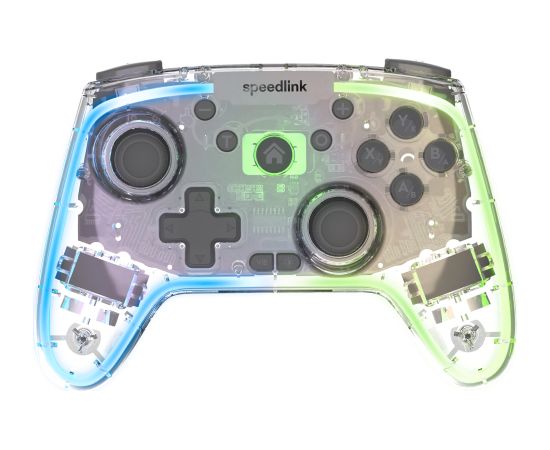 Speedlink wireless gamepad Rait NX RGB PC/Android/Switch, clear (SL-650115-CR) Piederumi konsolēm