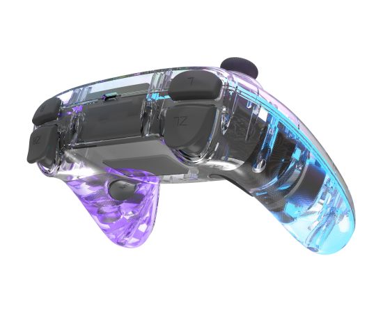 Speedlink wireless gamepad Rait NX RGB PC/Android/Switch, clear (SL-650115-CR) Piederumi konsolēm