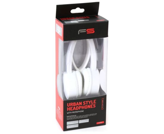 Omega Freestyle headset FH3920, white Aудио-видео