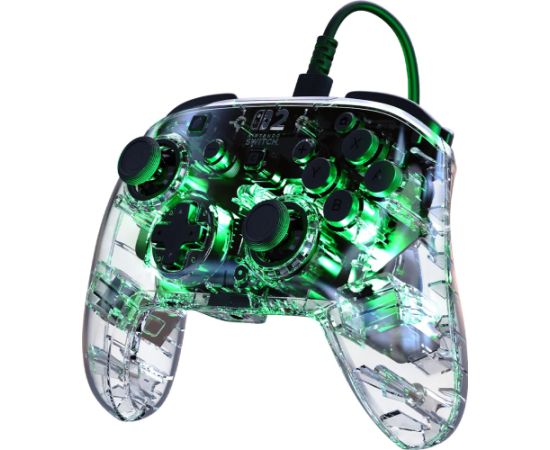 Turtle Beach wired controller Afterglow Nintendo Switch 2, transparent Piederumi konsolēm