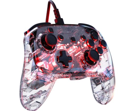 Turtle Beach wired controller Afterglow Nintendo Switch 2, transparent Piederumi konsolēm