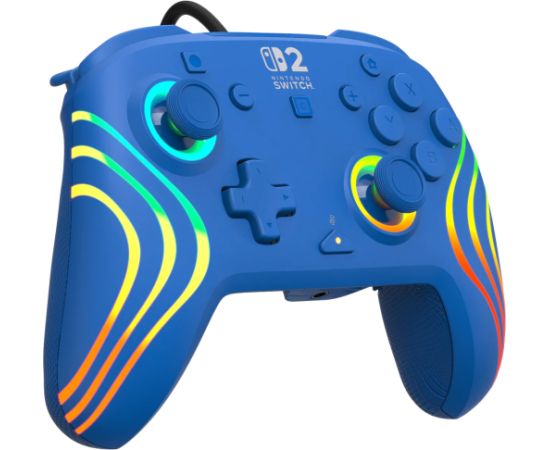 Turtle Beach wired controller Afterglow Wave Nintendo Switch 2, blue Piederumi konsolēm