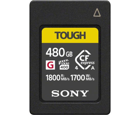 Sony memory card CFexpress Type A 480GB Tough Jaunumi - Audio-Video