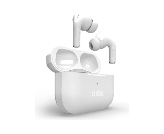 SBS wireless earbuds Air Kab Max TWS, white Aудио-видео