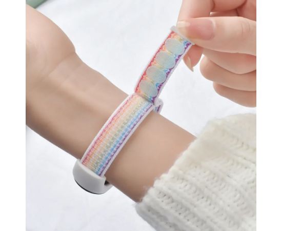 Tech-Protect watch strap Nylon Xiaomi Smart Band 8/9/10, black Jaunumi - Viedierices