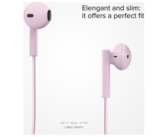 SBS earphones Studio Mix 65c USB-C, pink Jaunumi - Audio-Video