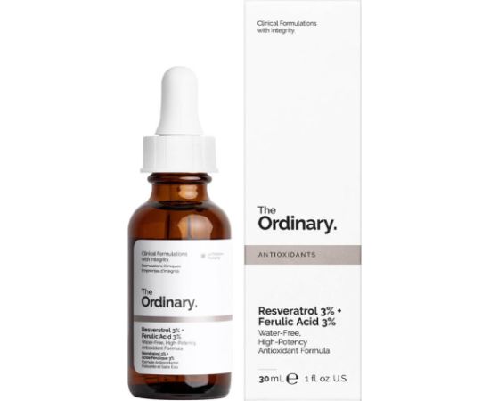 The Ordinary Resveratrol 3% + Ferulic Acid 3% 30 ml Ķermeņa kosmētika