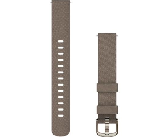 Garmin watch strap Lily 2 Nylon, coffee/cream gold Jaunumi - Viedierices