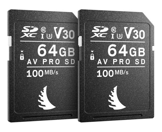 Angelbird memory card SDXC 64GB AV Pro V30 Match Pack for Fujifilm Jaunumi - Audio-Video