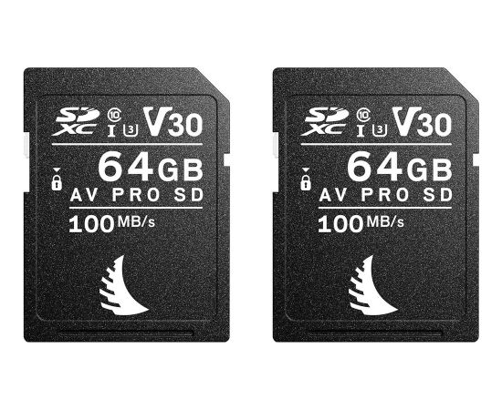 Angelbird memory card SDXC 64GB AV Pro V30 Match Pack for Fujifilm Jaunumi - Audio-Video
