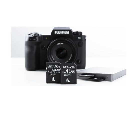 Angelbird memory card SDXC 64GB AV Pro V30 Match Pack for Fujifilm Jaunumi - Audio-Video