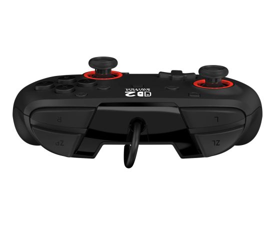 Turtle Beach wired controller Rematch Nintendo Switch 2, black Piederumi konsolēm