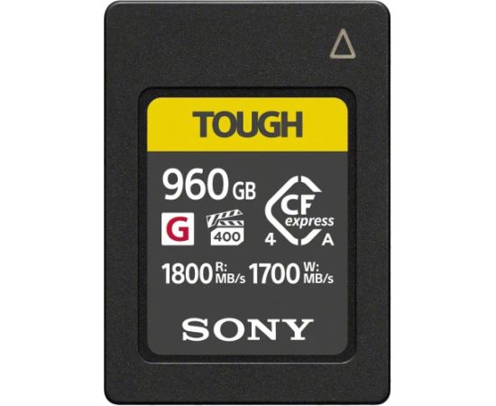 Sony memory card CFexpress Type A 960GB Tough Jaunumi - Audio-Video
