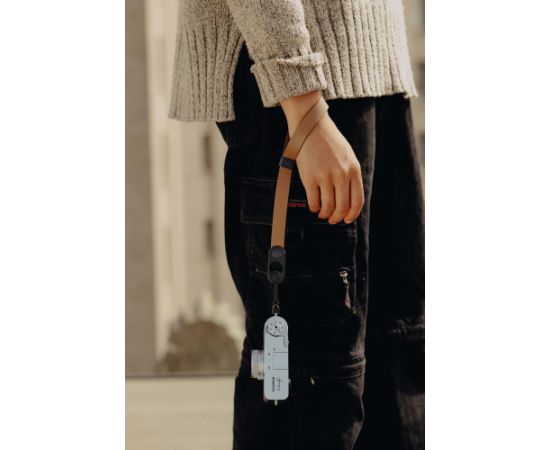 Peak Design wrist strap Cuff Leather, tan Foto - Video somas