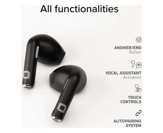 SBS wireless earbuds Go Pods TWS, black Jaunumi - Audio-Video