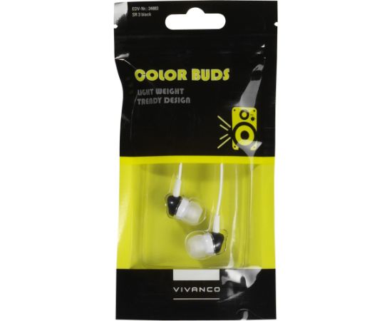 Vivanco earphones SR3, black Aудио-видео