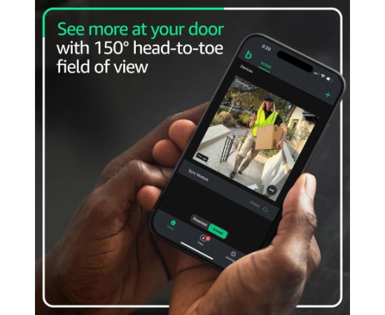 Amazon Blink Video Doorbell 2, black Viedie Sensori