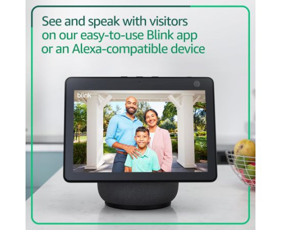 Amazon Blink Video Doorbell 2, black Viedie Sensori