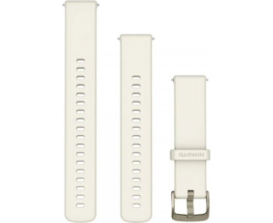 Garmin watch strap Quick Release Silicone 18mm, bone Jaunumi - Viedierices