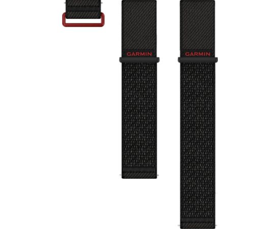 Garmin watch strap Quick Release ComfortFit Venu X1 24mm, black Jaunumi - Viedierices