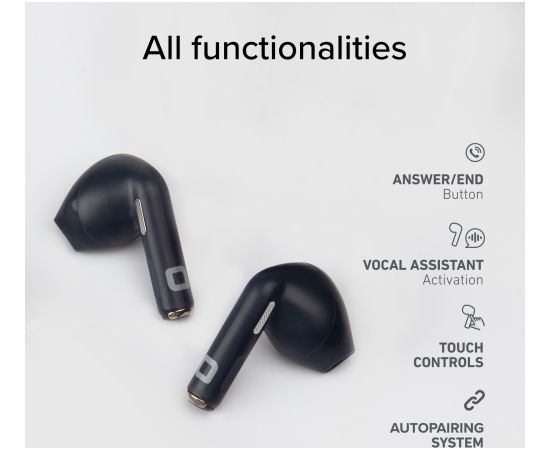 SBS wireless earbuds Go Pods TWS, dark blue Jaunumi - Audio-Video