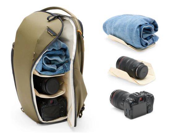 Peak Design Everyday Backpack Zip V2 20L, kelp Foto - Video somas