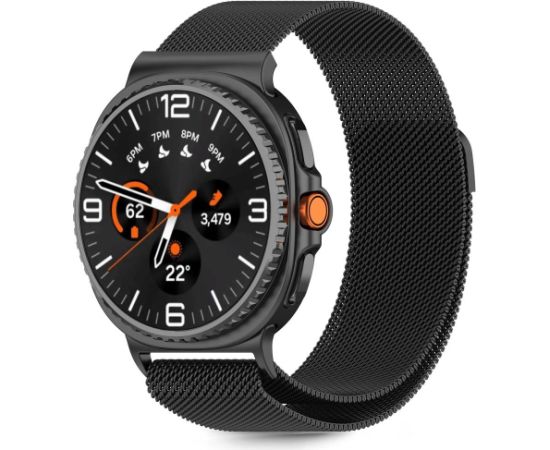 Tech-Protect watch strap MilaneseBand Samsung Galaxy Watch8/8 Classic 40/44/46mm, black Jaunumi - Viedierices