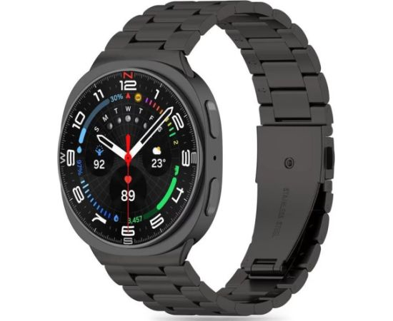 Tech-Protect watch strap Stainless Samsung Galaxy Watch8/8 Classic 40/44/46mm, black Jaunumi - Viedierices