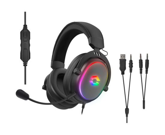 Speedlink headset Conux RGB, black (SL-860017-BK) Jaunumi - Audio-Video