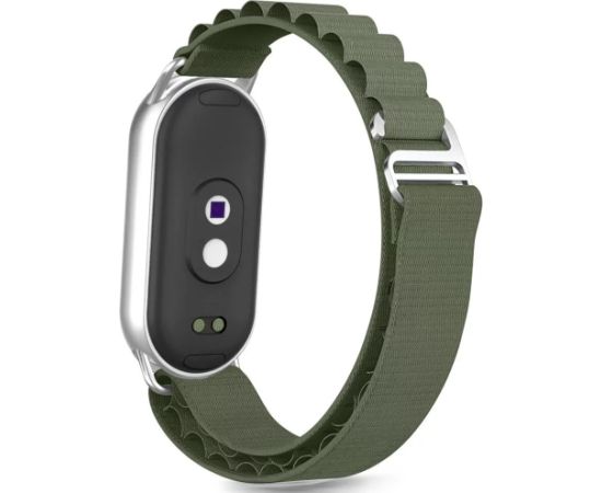 Tech-Protect watch strap Nylon Pro Xiaomi Smart Band 8/9/10, army green Jaunumi - Viedierices