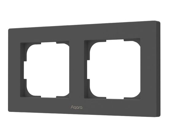 Aqara Switch Frame H2 (2-gang), grey Viedie Sensori