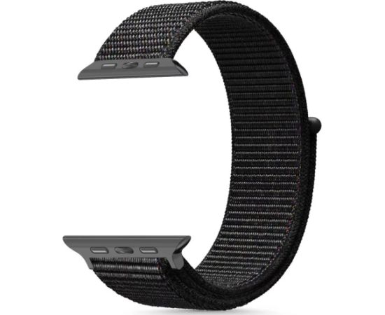 Tech-Protect watch strap Nylon Apple Watch 44/45/46/49mm, black Jaunumi - Viedierices