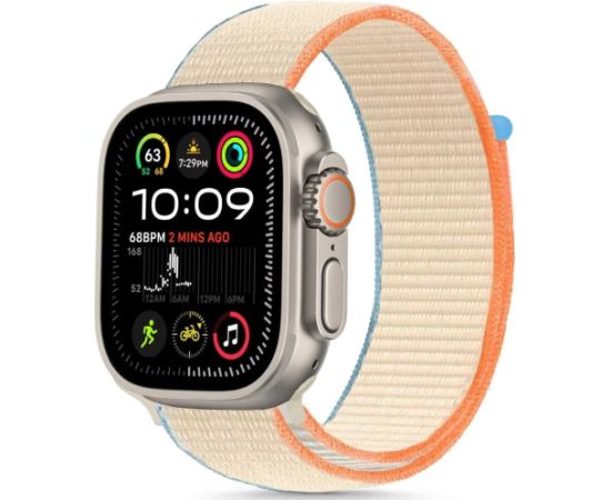 Tech-Protect watch strap Nylon Apple Watch 40/41/42mm, cream Jaunumi - Viedierices