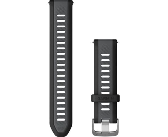 Garmin watch strap Quick Release 20mm, black/slate grey Jaunumi - Viedierices