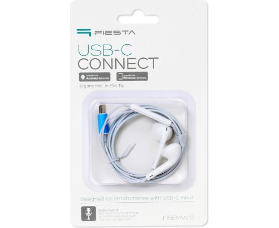 Fiesta headset USB-C FISEMW10 Aудио-видео